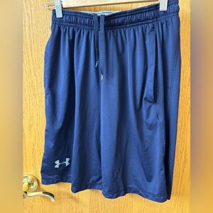 Under Armour Men's Navy Athletic Shorts
